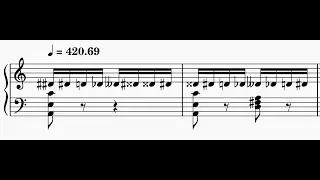 Flight Of The Bumblebee except it's terrible and made me fail music theory