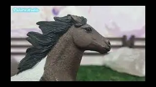 Обзор Исландского пони жеребца Schleich