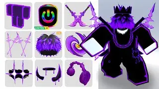 GET 35+ FREE PURPLE ROBLOX ITEMS AND FREE ITEMS ON ROBLOX 2025