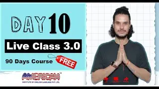 Live Class (3.0) | Day 10 | How to use AT IN ON | Special Class