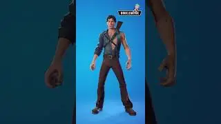 EVIL DEAD X FORTNITE pack gameplay + Combos!