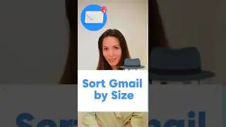 Sort Gmail by size