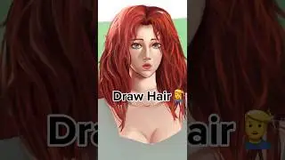 2 WAYS TO DRAW SMEGSY HAIR💇‍♀️#art #artist #arttutorial #arttips #drawing #digitalart