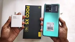 POCO X5 Charging Test using In Box charger