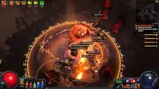 Path of Exile Мародёр/Варвар/Дикарь Акт 4 - Крепость Каома, Кратер короля +шахты