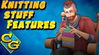 Nifty Knitting Stuff Features - Sims 4 Community-Voted Stuff Pack