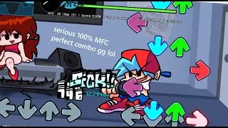 VS Stickman -  Serious Hard 100% MFC Perfect Combo All Sick!!! | Friday Night Funkin'