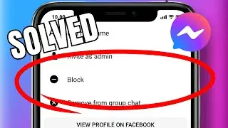 HOW TO BLOCK A MEMBER IN ANY GROUP ON MESSENGER