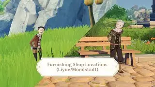 Furnishing Blueprint NPCs | Genshin Impact Ver.1.5