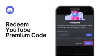 How To Redeem YouTube Premium Code From Discord ! (2024 Update)