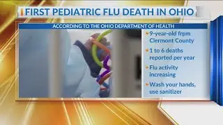 Child dies from the flu in Ohio