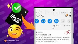 Fix System UI Cant Write to SD Card Without Formatting or Using a Computer | No App Needed!