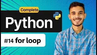 for loop in python | Python for Beginners