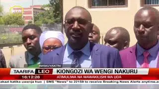 Kiongozi wa wengi bunge la Nakuru atimuliwa na wakilishi wadi wa UDA