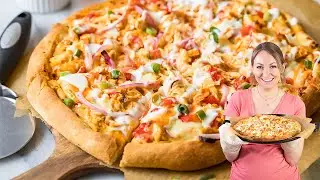 The Tastiest Pizza Inspired by Buffalo Chicken Dip: Buffalo Chicken Pizza