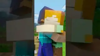 #17 - Don't want to Fight 😠 | #shorts #minecraft