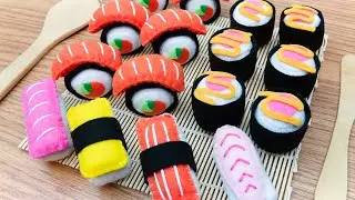 Sushi Plush Tutorial 🍣 | Easy & Cute Felt Food Craft