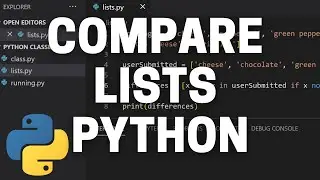 How to Compare Lists with the In Operator in Python - Python for Beginners