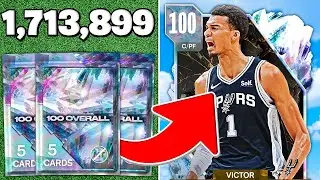 1,713,899 Worth of 100 Overall Packs Builds My Lineup