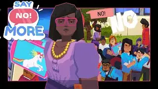 A Game Where You Break Walls By Saying NO! -  "Say NO More!" Full game