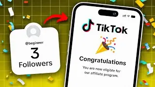 Growing a New TikTok Account to Become a TikTok Shop Affiliate