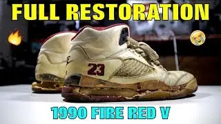 OG 1990 FIRE RED V FULL RESTORATION!! (TRASH TO TREASURE)