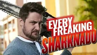 I explain all 6 Sharknado movies while getting sucked into a beernado