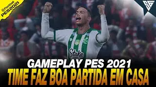 BOA PARTIDA COM RESULTADO QUE AGRADA MUITO - GAMEPLAY PES 2021 - 60 FPS - SADAN GAMER - PC