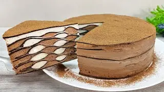 This cake recipe is so delicious that I can make it every week!