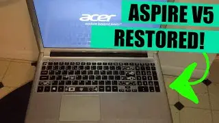 Acer Aspire V5 Laptop Restoration! Saved from the Landfill!