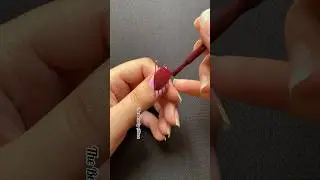 💅💕Easy tape nail art design #nailart2024 #shorts #shortvideo