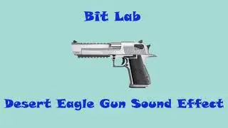 Desert Eagle Gun Shooting Sound Effects 7 Variations Fast to Long Distance