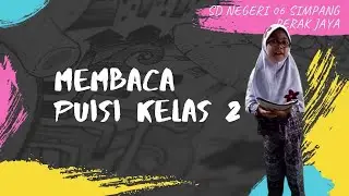 Puisi Taman bunga Kelas 2 SD