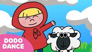 Mary Had a Little Lamb | Dance Along | Nursery Rhymes | Kids Rhymes | DODO ABC | Reading Gate