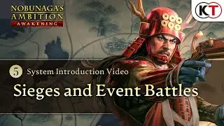 NOBUNAGA'S AMBITION: Awakening - System Introduction Video [Sieges & Event Battles]