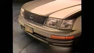 1995 Lexus LS400 "If you don't change you get crushed" TV Commercial