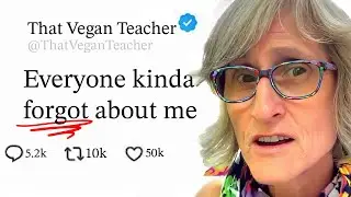 That Vegan Teacher is LOSING 100,000s of views. How?