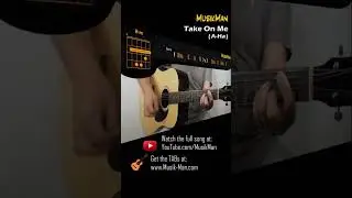 Take On Me 💃🏃 (Short Version) - A-Ha / Guitar Cover / MusikMan