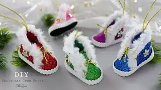 🎅 ВОЛШЕБНЫЕ БАШМАЧКИ НА ЕЛОЧКУ ❄️ Magic Christmas Tree Shoes 🎅