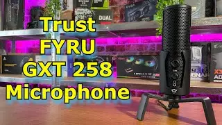 Trust GXT 258 FYRU 4 in 1 Gaming & Streaming Microphone Review & Audio Test