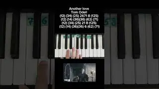 Another love Tom Odell on piano 🎹 tutorial