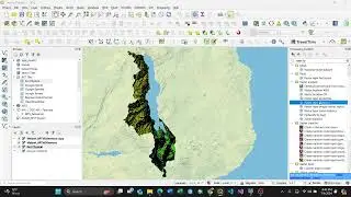 How to calculate raster layer statistics in QGIS