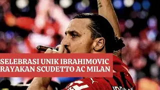 Bikin San Siro Bergemuruh, Selebrasi Zlatan Ibrahimovic Rayakan Scudetto AC Milan Musim 2021/2022