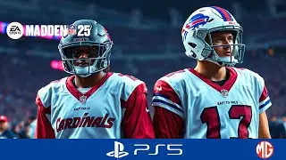 Arizona Cardinals vs Buffalo Bills Madden NFL 25 PS5 Gameplay Week 1