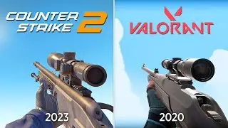 CS 2 vs Valorant - Physics and Details Comparison