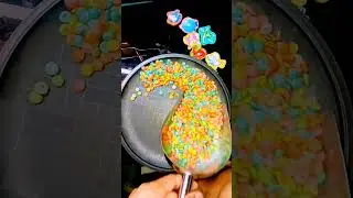 ASMR SATISFYING SOUND COLOURFUL NIPS CHOCOLATE FILLING | COLOURFUL COLLECTIONS PLATTER #shorts