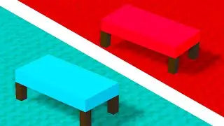 RED Base vs BLUE Base.. (Bedwars)