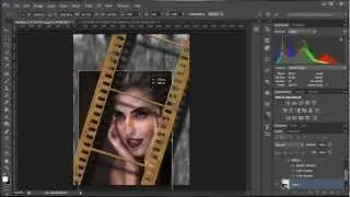 How To Create A Film Strip Effect In Photoshop