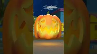 There's A Scary Pumpkin #shorts #halloween #cartoon #trickortreat #preschool