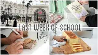 Last Week of School Vlog | Thank you gifts | Soft Bread Loaf Recipe | Shopping